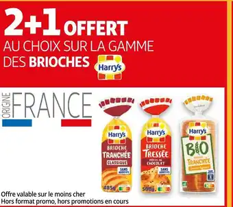 Auchan Harry's bon plan sur la gamme des brioches de la marque harry's offre