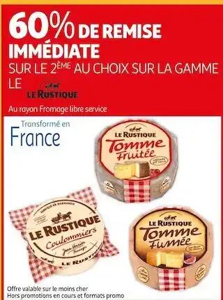 Le rustique bon plan sur la gamme le rustique