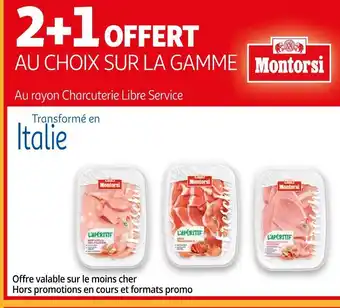 Auchan Montorsi bon plan sur la gamme de la marque montorsi offre