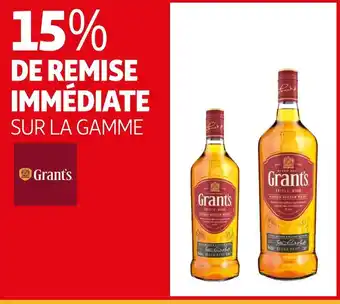 Grant's bon plan sur la gamme de la marque grant's