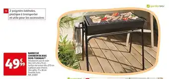 Auchan Barbecue charbon de bois offre