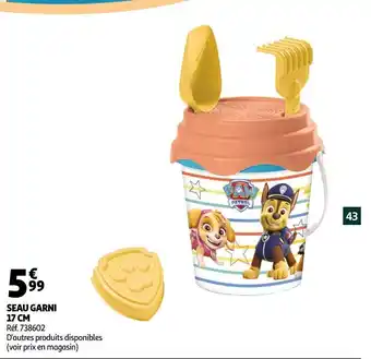 Auchan Seau garni offre
