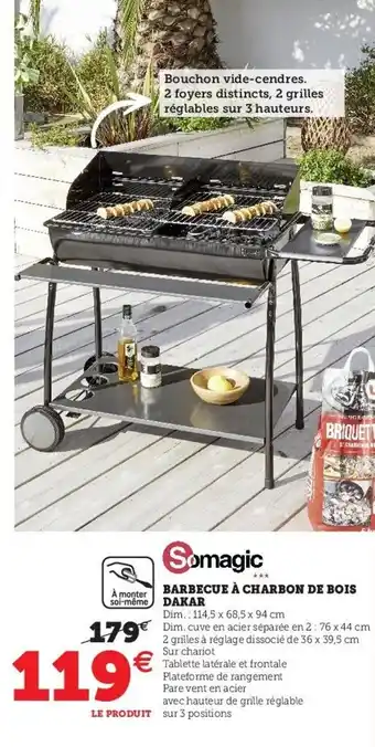 Hyper U Barbecue à charbon de bois dakar offre