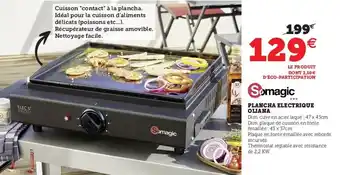 Hyper U Plancha electrique oliana offre