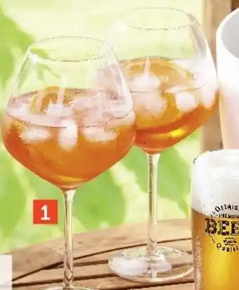 Hyper U 6 Verres cocktail offre