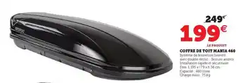 Hyper U Coffre de toit mania 460 offre
