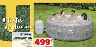 Hyper U Spa gonflable rond lay-z honolulu airjet offre