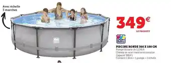 Hyper U Piscine ronde 366 x 100 cm offre