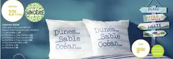 Géant Casino Sincere collection ocean offre