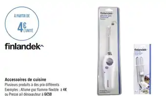 Géant Casino Finlandek accessoires de cuisine offre