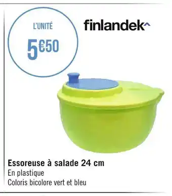 Géant Casino Finlandek essoreuse à salade 24 cm offre