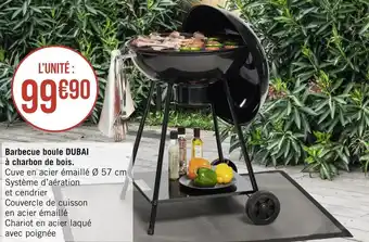 Géant Casino Barbecue boule dubai à charbon de bois. offre
