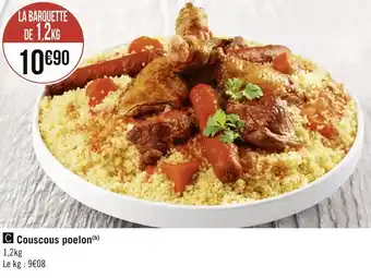 Géant Casino Couscous poelon offre