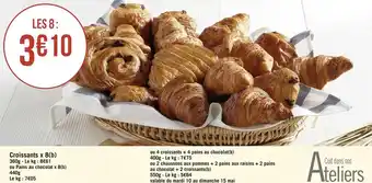 Géant Casino Croissants x 8 offre
