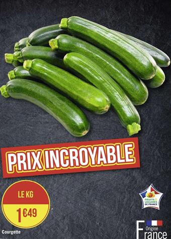 Géant Casino Courgette offre