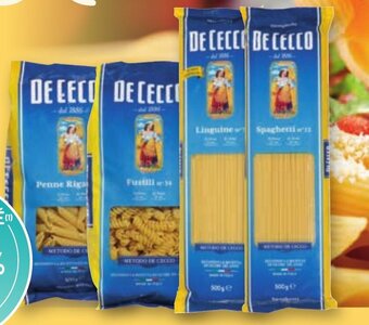 G20 Pâte penne rigate N41, spaghetti N12, fusilli N34 ou linguine N7 DE CECCO offre