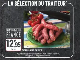 G20 Chipolatas nature offre