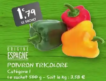 Poivron tricolore
