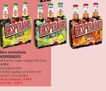 Carrefour Contact Bière Aromatisée Desperados offre