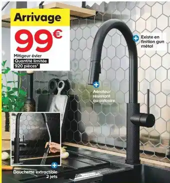 Castorama Mitigeur évier offre