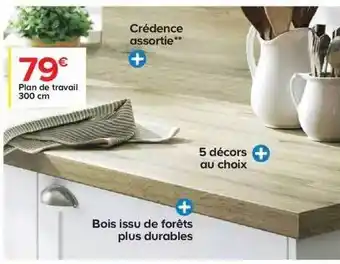 Plan De Travail 300 Cm
