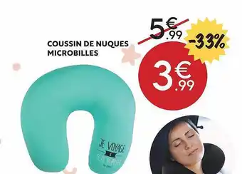 Maxi Bazar Coussin De Nuques Microbilles offre