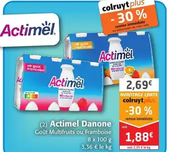 Colruyt Actimel Danone offre