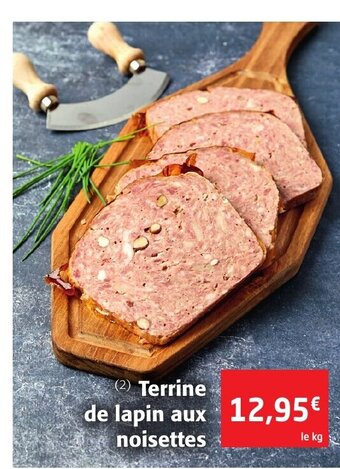 Colruyt Terrine de Lapin Aux Noisettes offre