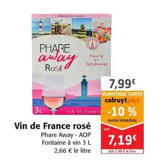 Colruyt Vin de France Rosé offre