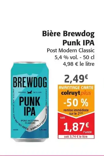 Colruyt Bière Brewdog Punk Ipa offre