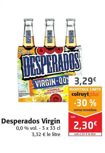 Colruyt Desperados Virgin offre
