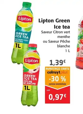 Colruyt Lipton Green Ice Tea offre