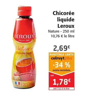 Chicorée Liquide Leroux