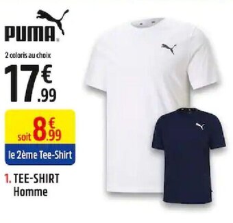 Intersport Puma Tee-Shirt Homme offre