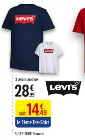 Intersport Levi's Tee-Shirt Homme offre