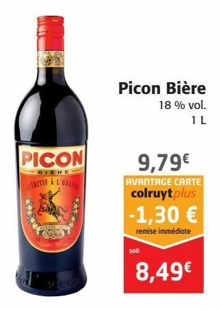 Colruyt Picon bière offre