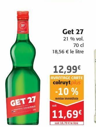 Colruyt Get 27 offre
