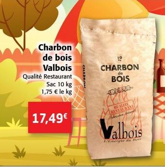 Colruyt Charbon de bois valbois offre