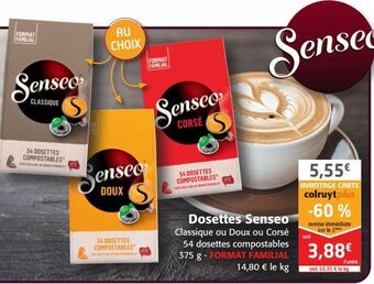 Colruyt Dosettes senseo offre