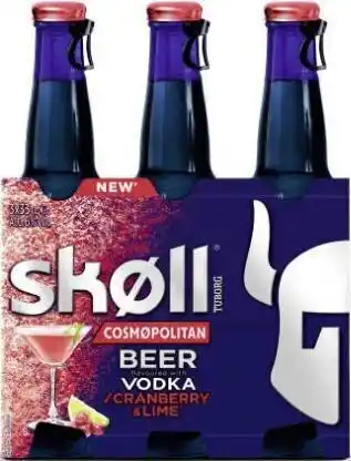 Géant Casino Bière Cosmopolitan Vodka Cranberry Lime 6% vol. offre