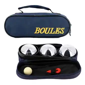 Stokomani 3 boules de pétanques offre