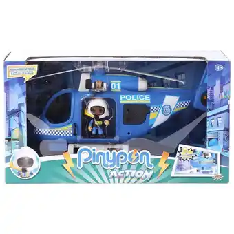 Stokomani Hélicoptère de police et sa figurine offre