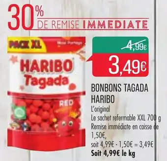 Match Bonbons tagada haribo offre
