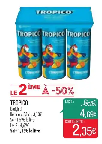 Match Tropico offre