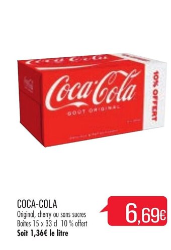 Match Coca-cola offre