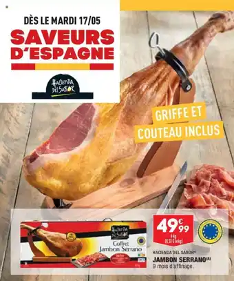 ALDI Jambon serrano offre