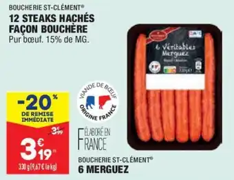 ALDI 6 Merguez offre