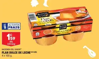 ALDI Flan dulce de leche offre