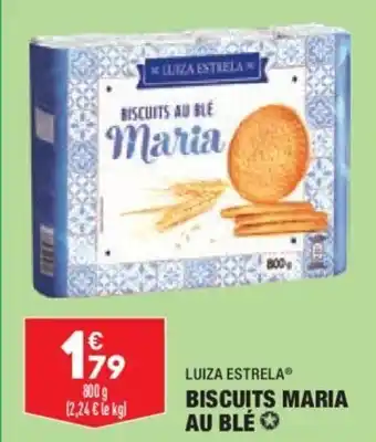 ALDI Biscuits maria au blé offre