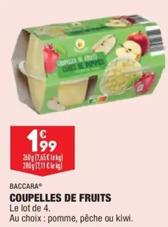 ALDI Coupelles de fruits offre